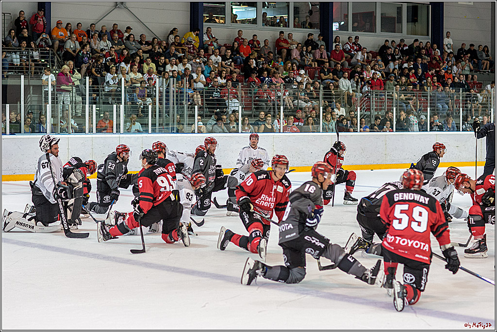 1. offizielles Training der Koelner Haie, 05.08.2018